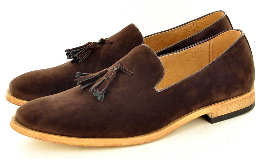 Image 14: Slip-On Tassel Loafers