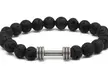 Men's Natural Stone Dumbbell Bracelet by Akor - Second Medium
