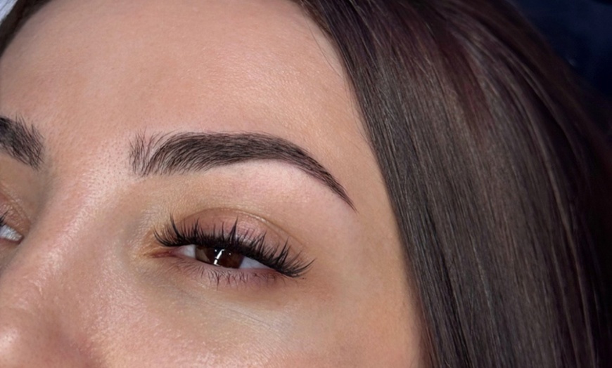 Image 1: Enhance Microblading With Top Up Session, Combo, or Ombre Brows
