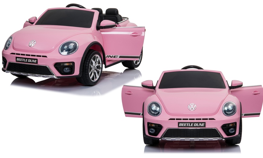 Image 18: Volkswagen Beetle Kids' Ride-On