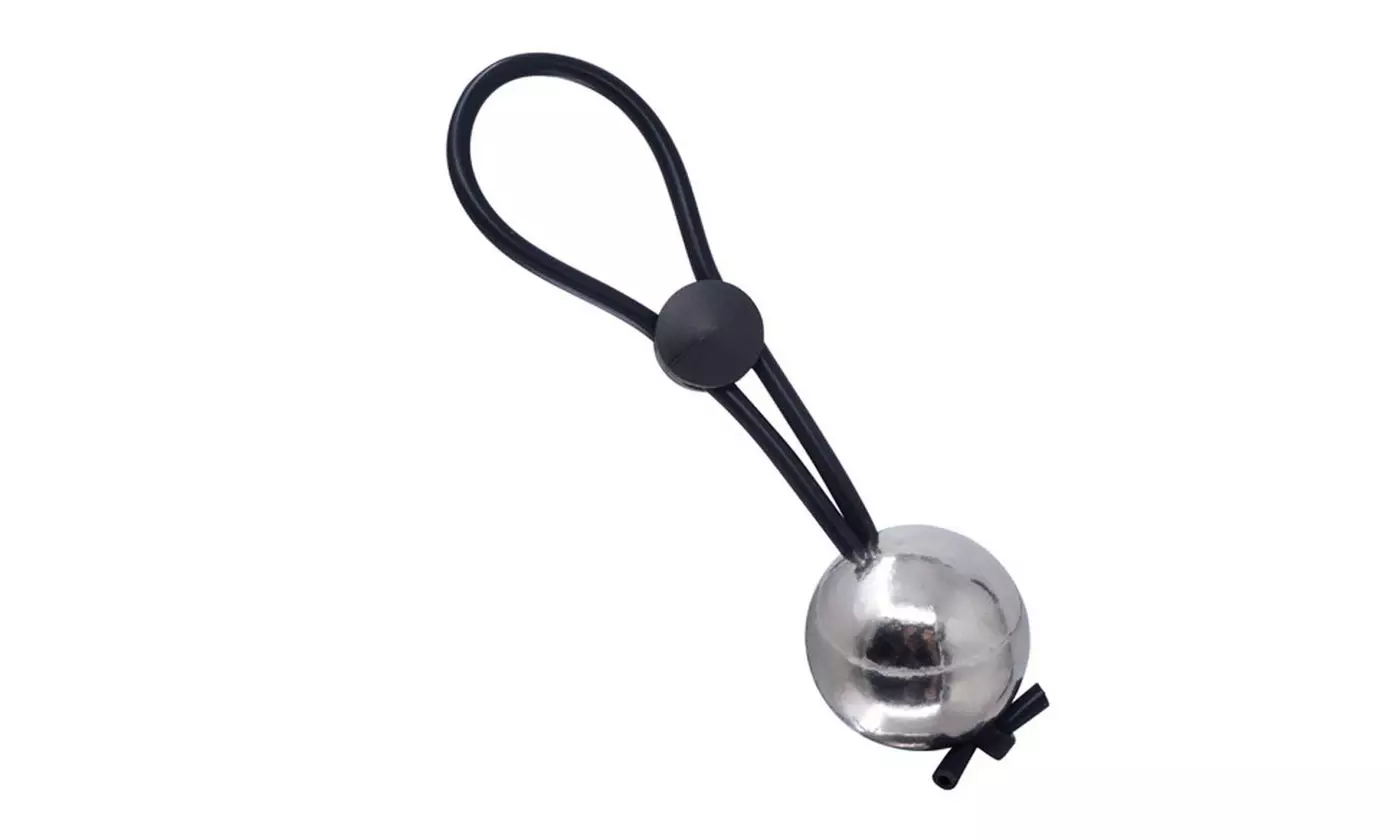Silicone Ball Penis Extender Enlarger Stretcher Strap Ball Weight Ring