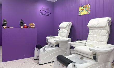 Pose de vernis semi-permanent au choix, mains ou pieds - D R Santé et Beauté