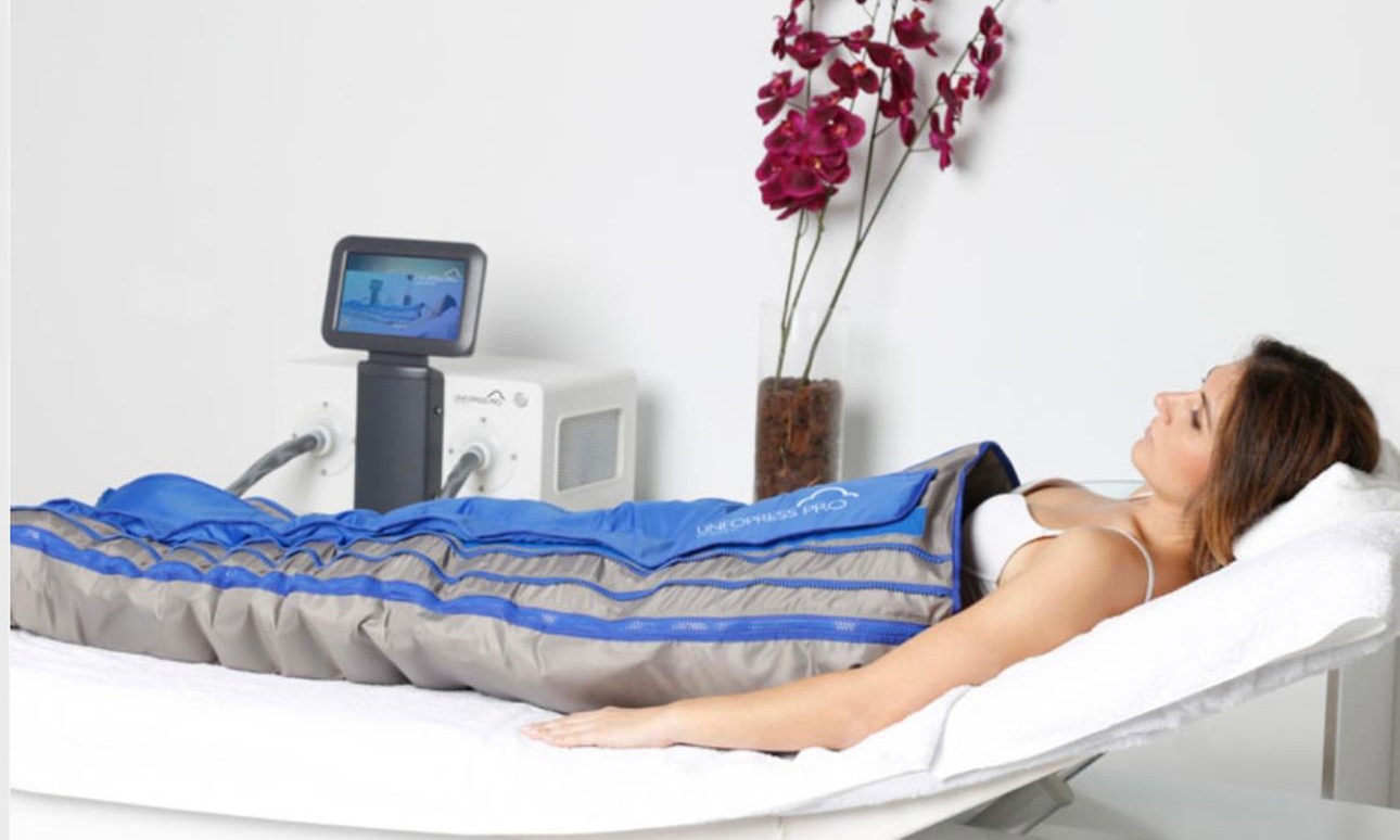 Tratamiento tonificante con electroestimulación o presoterapia