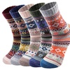 Image 9: 5 Pack Winter Warm Knit Socks