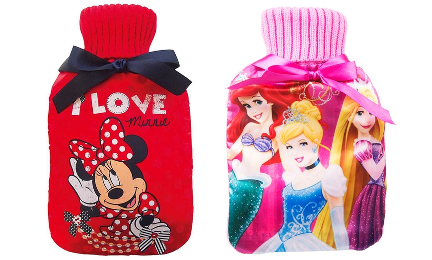 Image 1: Disney Hot Water Bottle