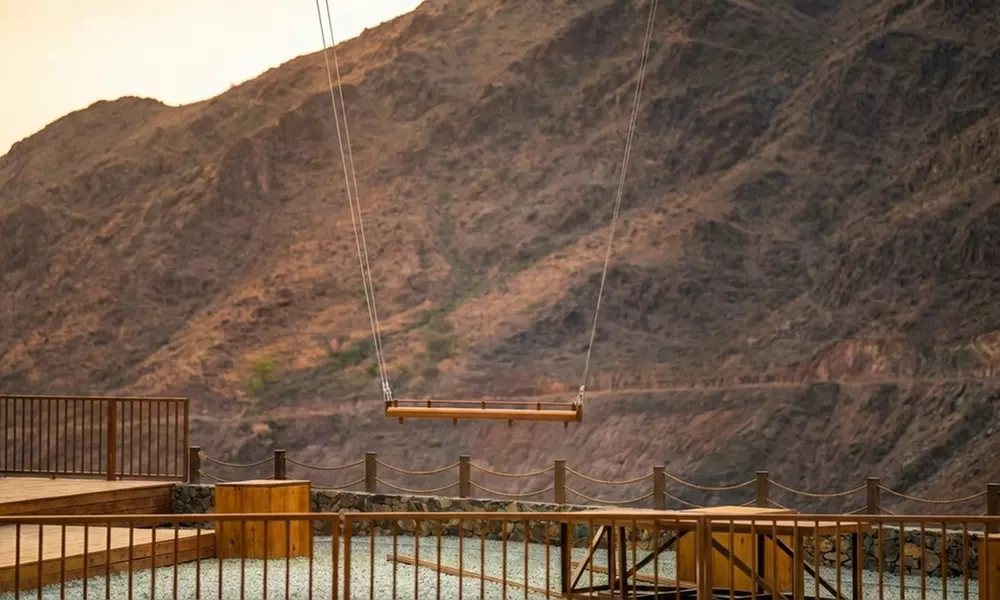 Zipline Thrill Experience at Fujairah Adventure Park