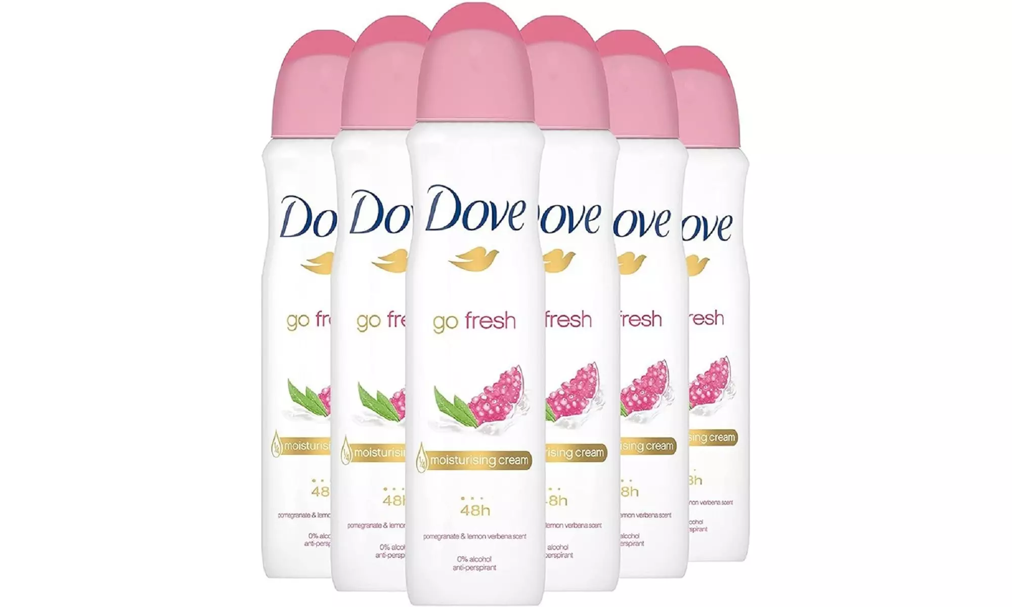 6-pack Dove 250ml Antiperspirant 48 Hour Powerful Protection Deodorant for Women