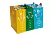 Juego de 3 bolsas de recogida de residuos de diferentes colores - Second Medium