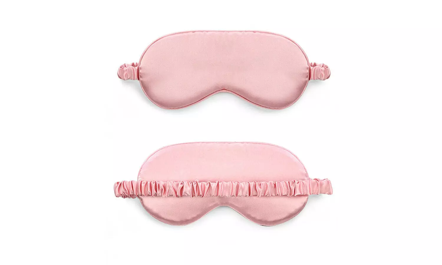 Double-sided Satin Silky travel Sleep Eye Mask Cover Padded Blindfold Smooth
