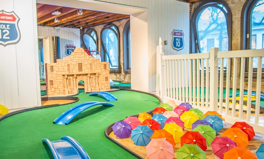 Image 3: Indoor Mini Golf Journey Across America at Faneuil Hall