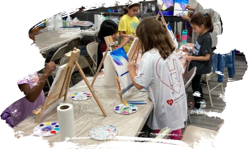 Image 2: Creative Princess Painting Party for Children