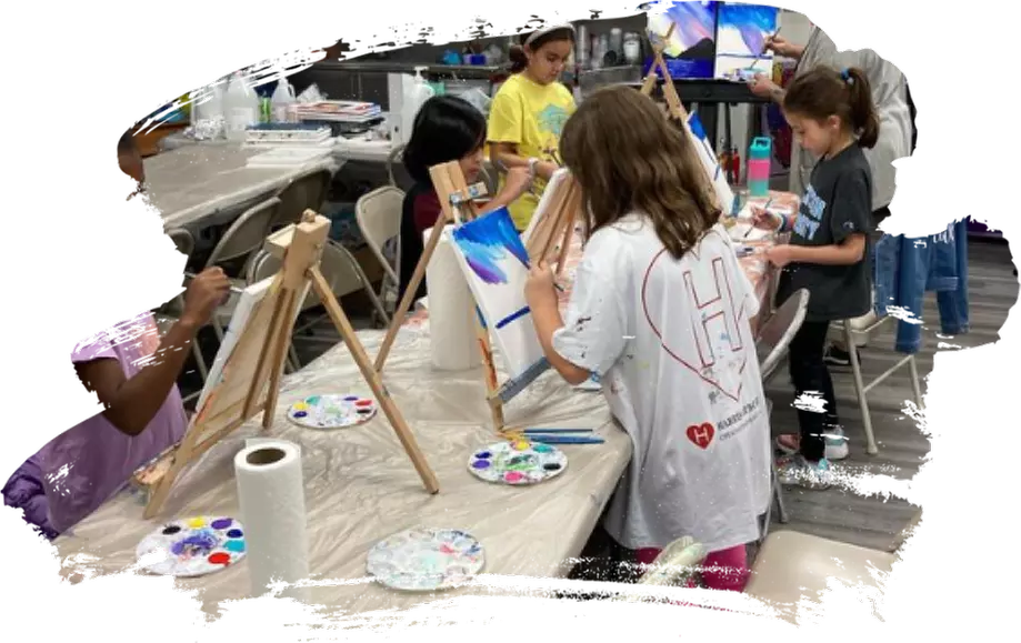 Creative Princess Painting Party for Children