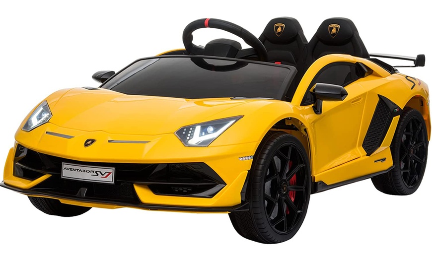 Image 9: HomCom Electric Ride On Car Toy with Remote Control