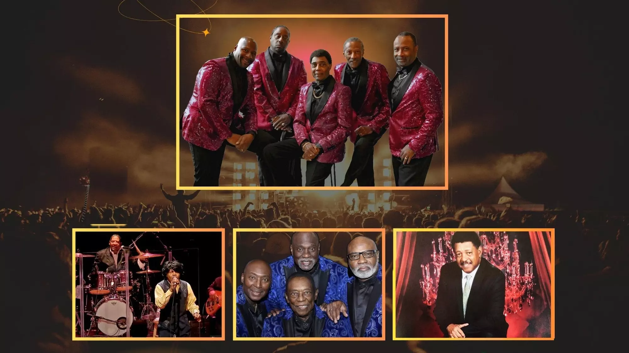 Legends of 60's & 70's Classic Soul Groove on September 13 at 7 p.m. - Primary Image