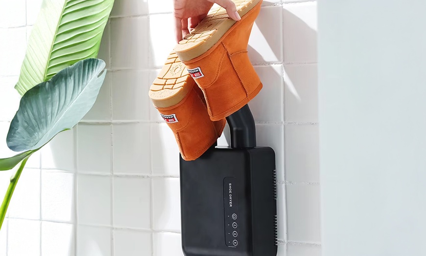 Image 1: Secador eléctrico multifuncional para calzado