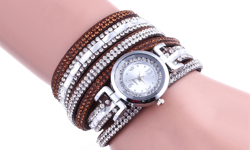 Image 26: Women's Watch Made with Crystals from Swarovski®