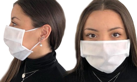 5 o 10 mascherine protettive lavabili