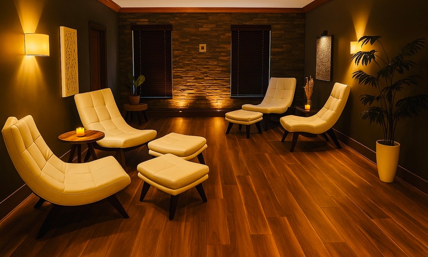Image 6: Experience ultimate relaxation with a 60-minute couples massage 
