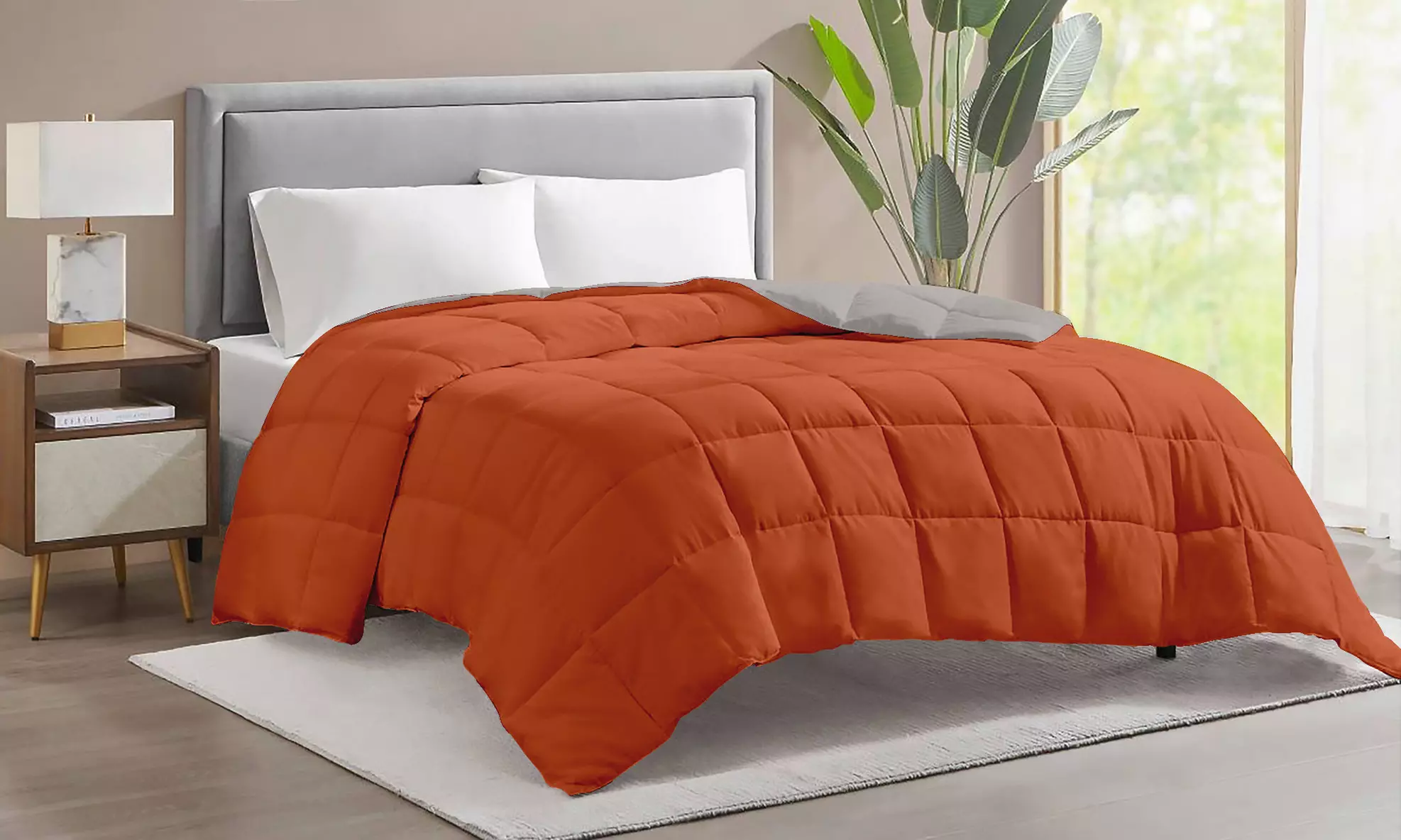 Doppelseitige Mikrofaser-Winter-Bettdecke