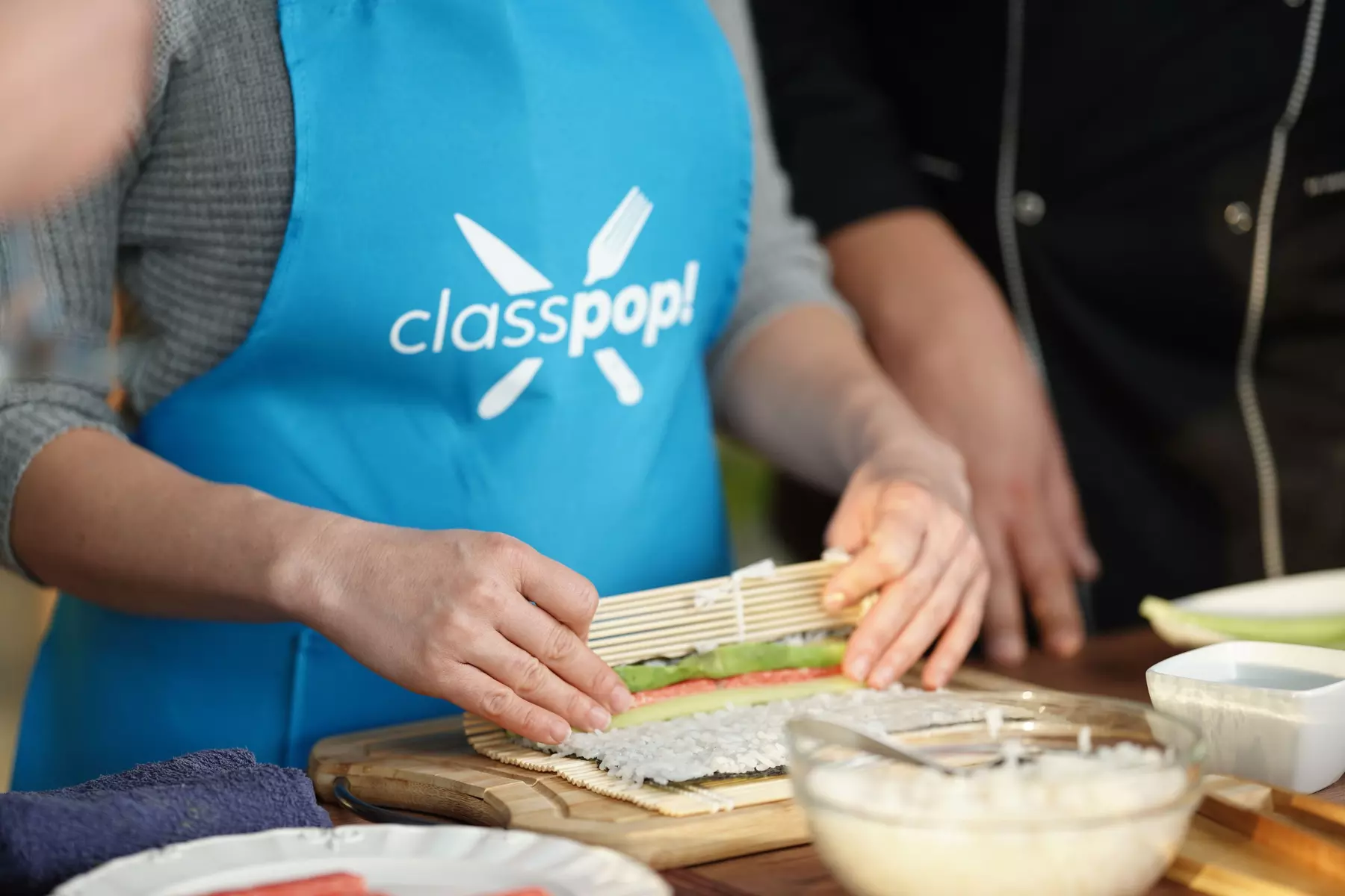 Sushi and Pasta Cooking Classes at a Charming Wine Bar!