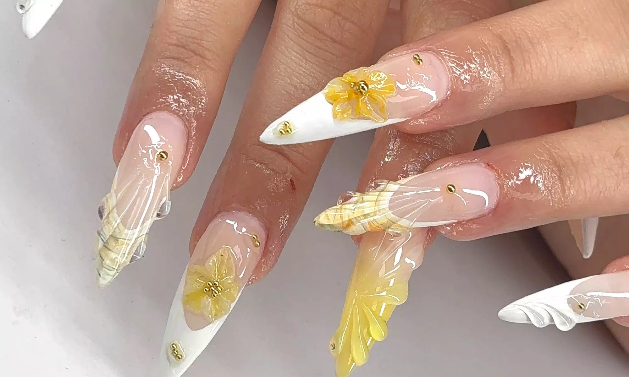 Up to 37% Off on Salon-Shellac/No-Chip Mani-Pedi at Jordans Creations