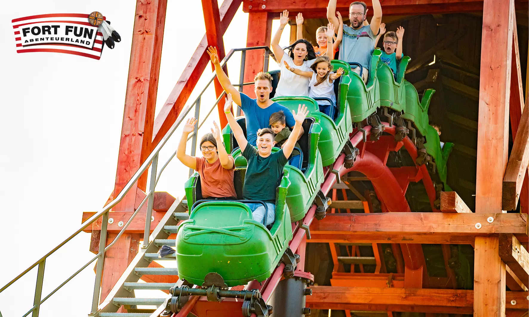 Erlebe Nervenkitzel und Familienspaß pur: Tageskarte für das FORT FUN Abenteuerland (31% sparen) - Primary Image