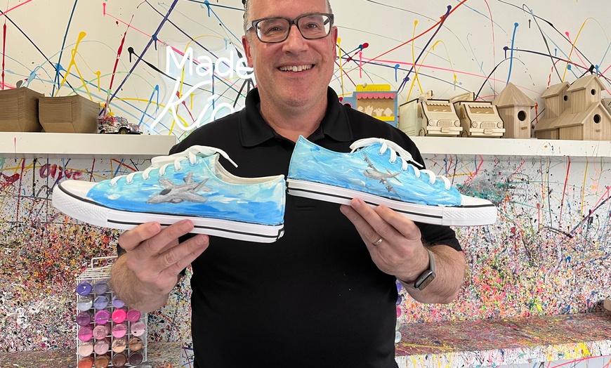 Image 7: Design Your Drip – Sneaker Paint Experience