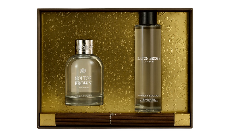 Image 1: Molton Brown Aroma Reeds and Refill Gift Set