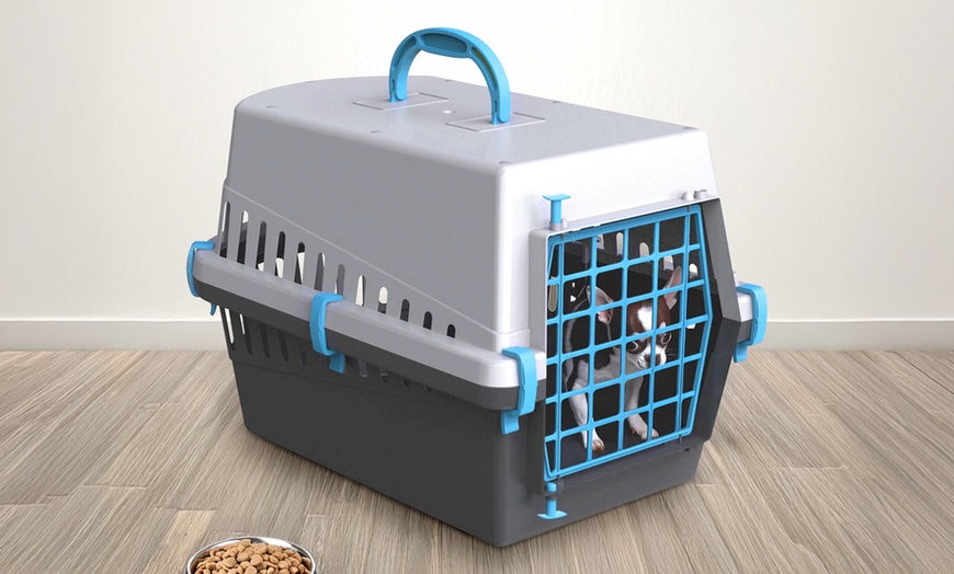 Image 1: Trasportino auto per cani e gatti