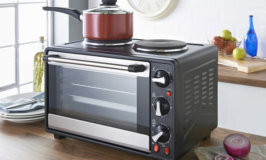 Image 2: Twin Hob with Convection Oven  