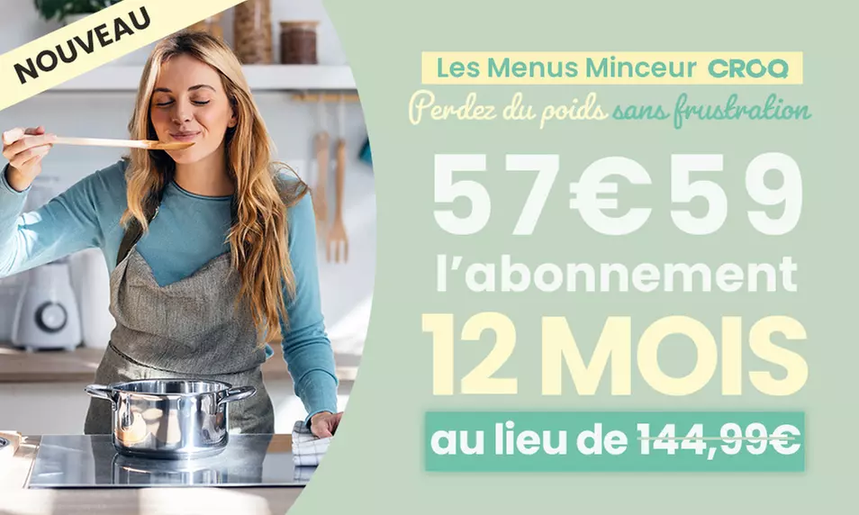 Programme de rééquilibrage alimentaire avec CROQ