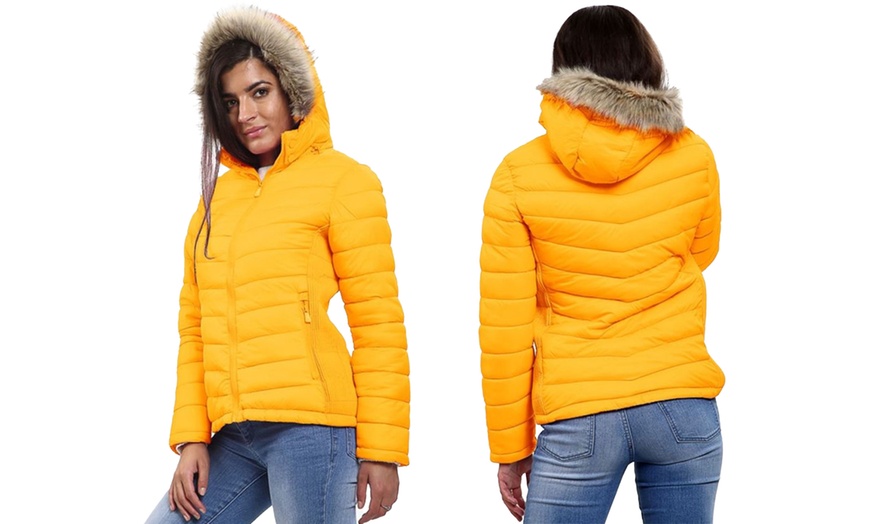 Image 4: Womens Puffer Jacket 