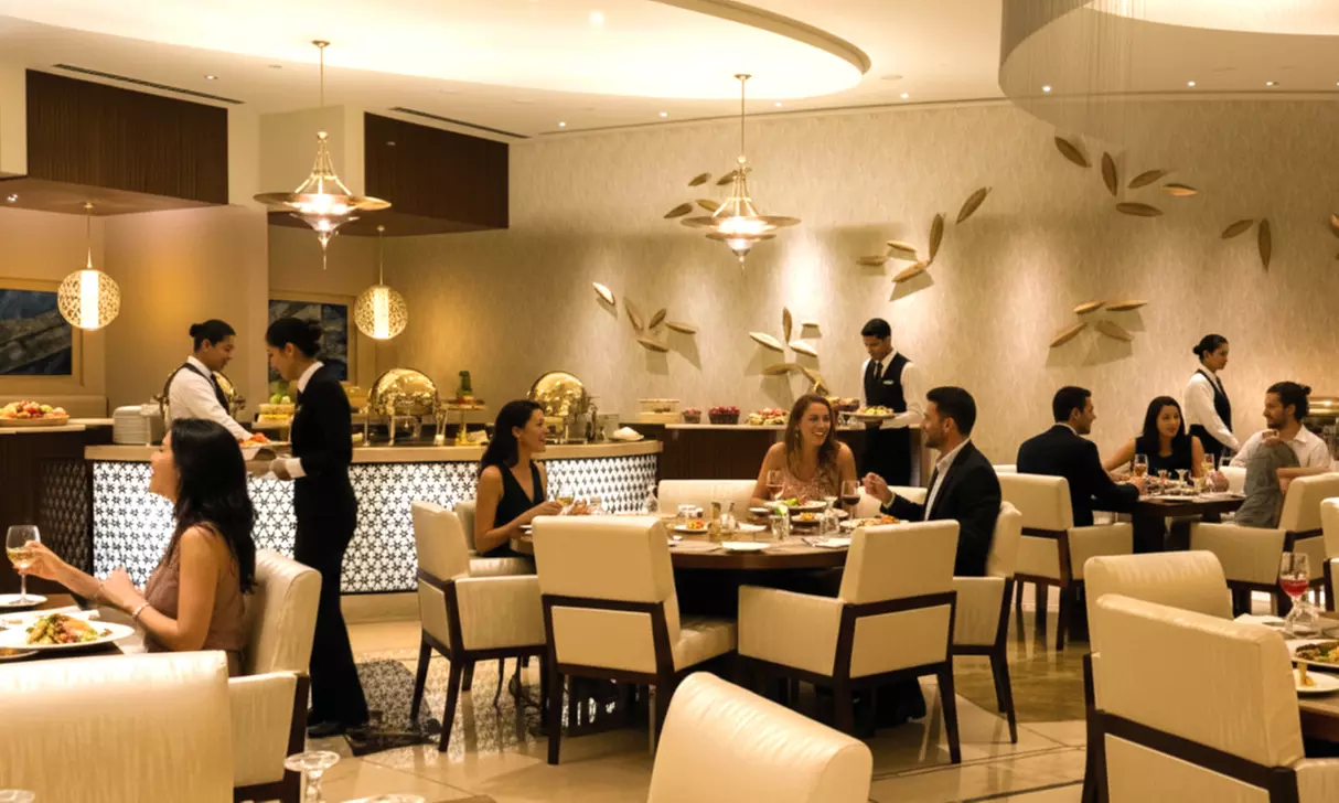 Zauq 5-Star Buffet: Lunch or Dinner for One Kid or Up to Four Adults