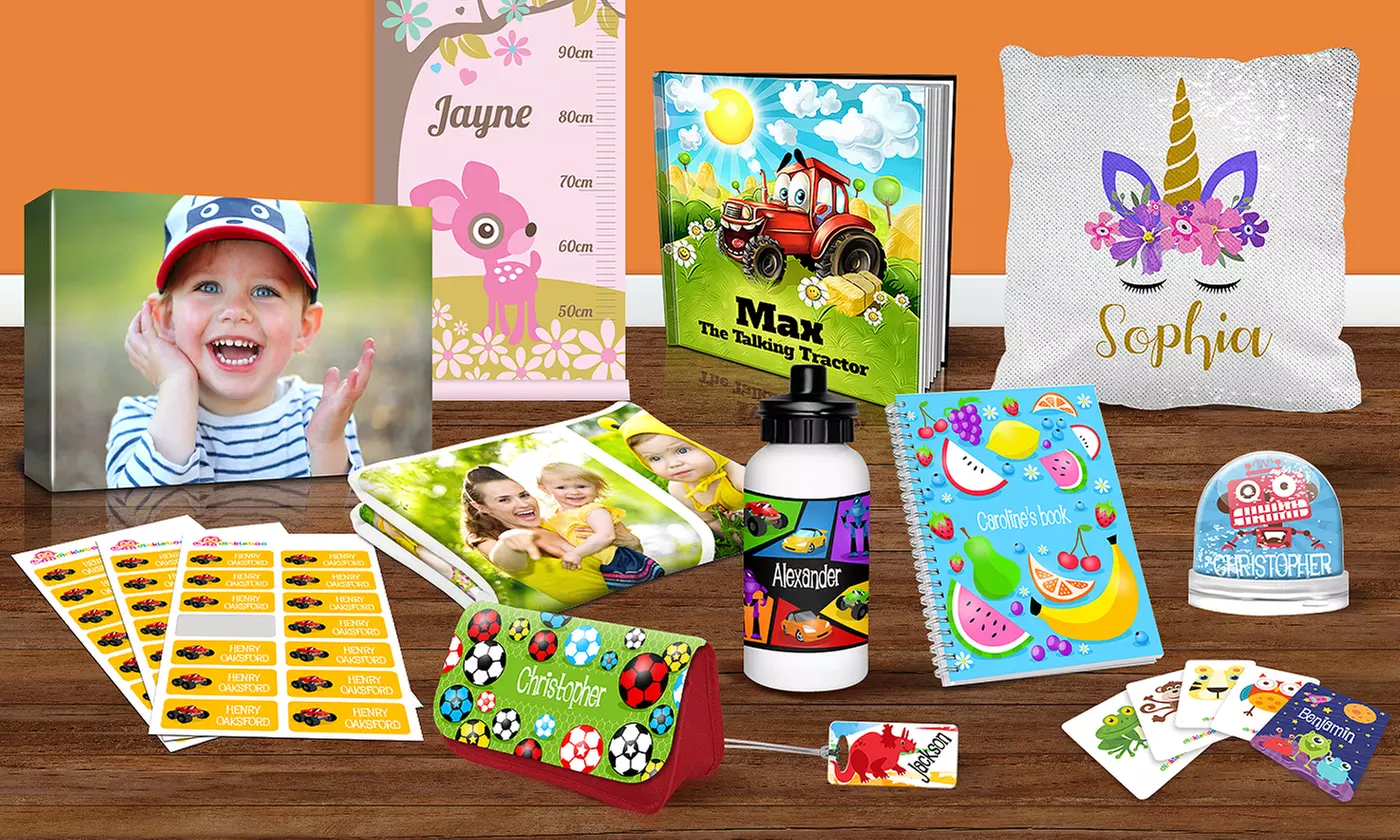 Personalized Kids' Products and Home Gifts from Dinkleboo - Primary Image