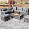 Image 1: Miami modular sofa set