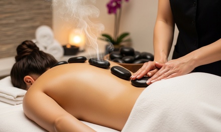 60 Minute Hot Stone Massage + Wood Therapy - Matrix Spa And Massage