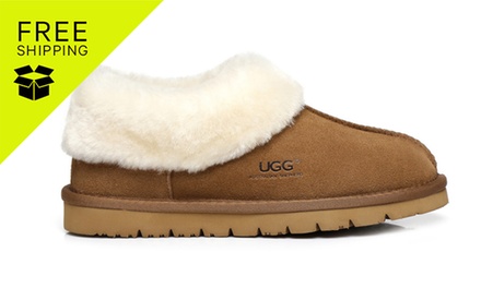 Homey Slipper in Chestnut - EU35 - 15545-9349788086945; Free Shipping