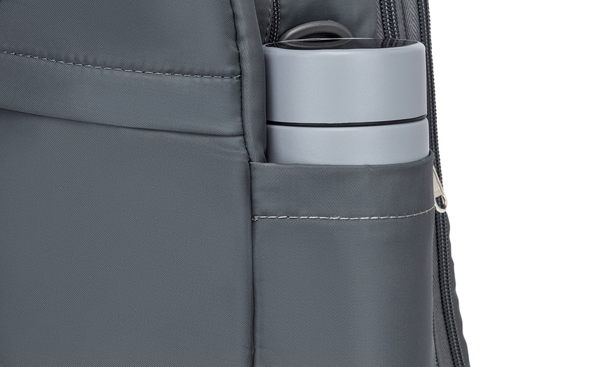 Image 7: KONO 20L Expandable Travel Duffel Bag with Wet-Dry Compartment