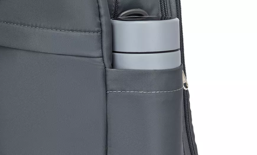 Image 7: 20L Expandable Travel Duffel Bag with Wet-Dry Compartment 