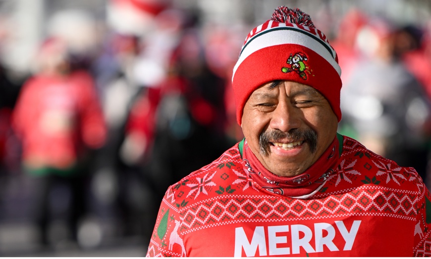 Image 10: Up to 29% Off Holiday Themed Fun Run - Santa Hustle San Antonio