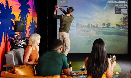 One Hour Simulator Virtual Golf Session Up To 8 People - Top Golf Swing Suite at San Diego Marriott