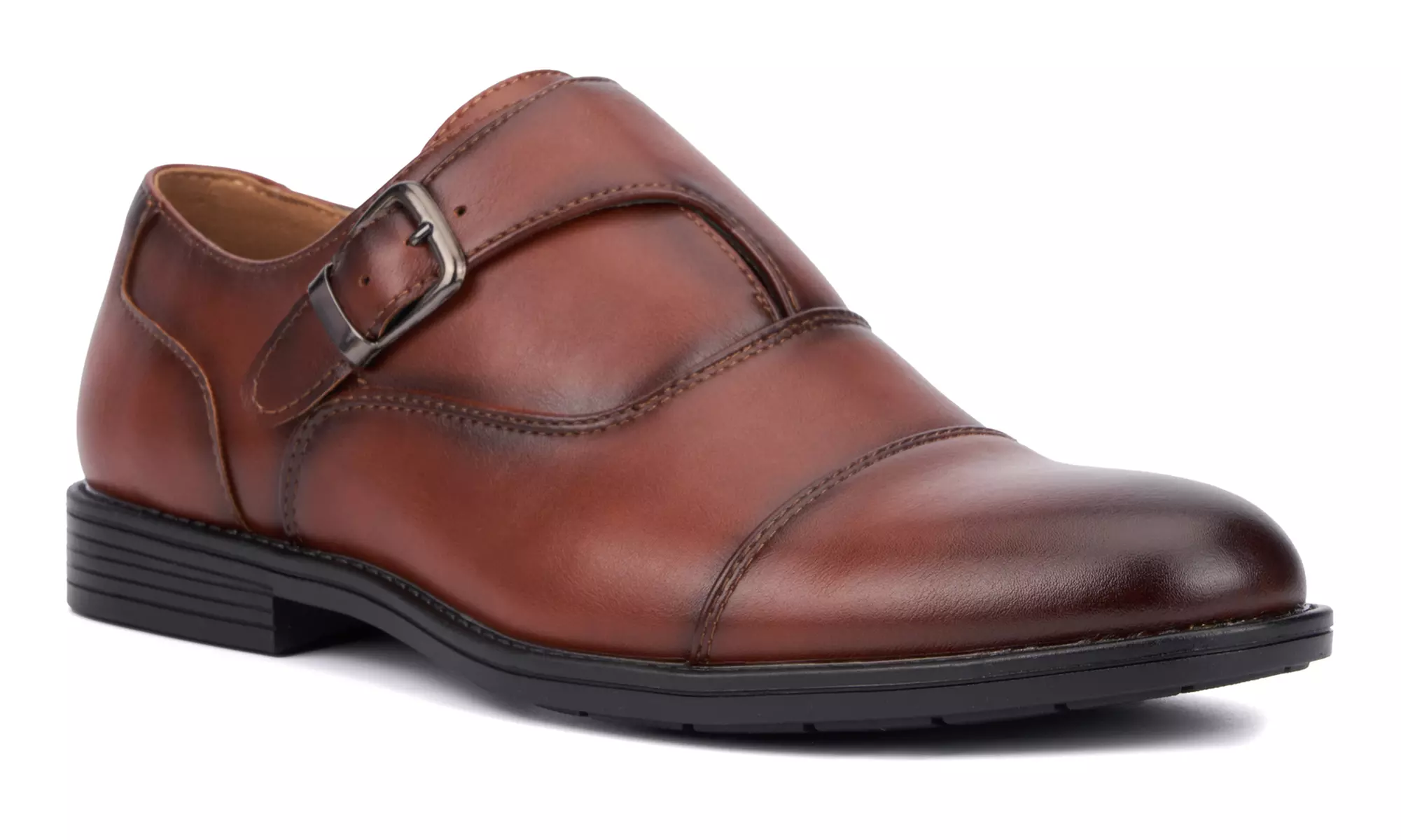 New York & Company Men's Marlon Monk Strap Dress Shoe