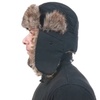 Image 9: Faux Fur Wind-Resistant Trooper Hat