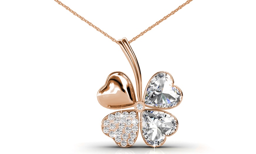 Image 6: Four Leaf Clover Pendant 