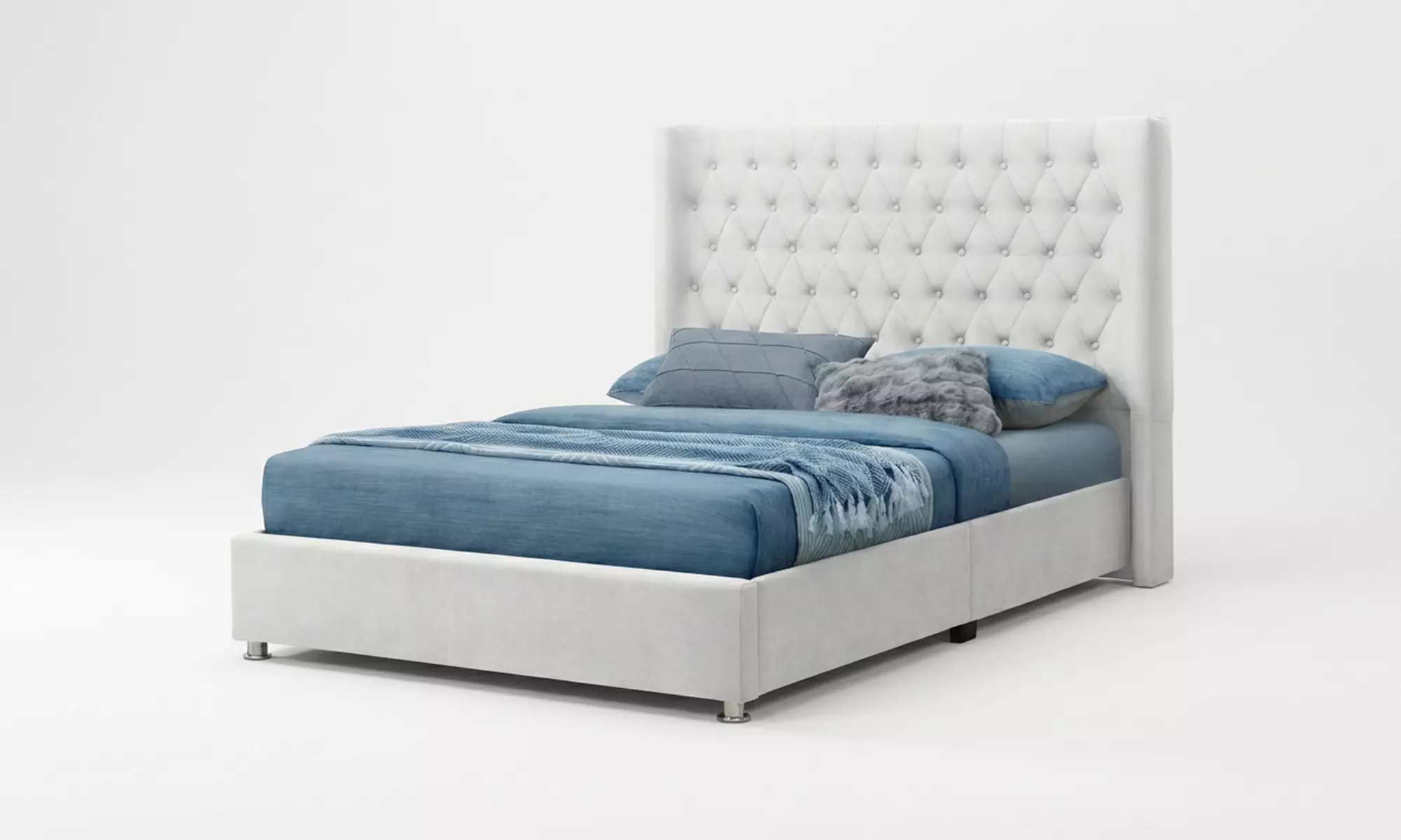 Sareer Oscar Bed Frame with Pocket Sprung Mattres