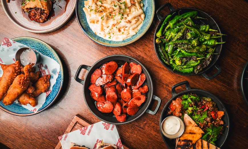 Image 3: 5 Tapas to Share Glass of Sangria for Two at 2Taps Wine Bar