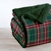 Image 29: Plaid réversible sherpa et microfibre
