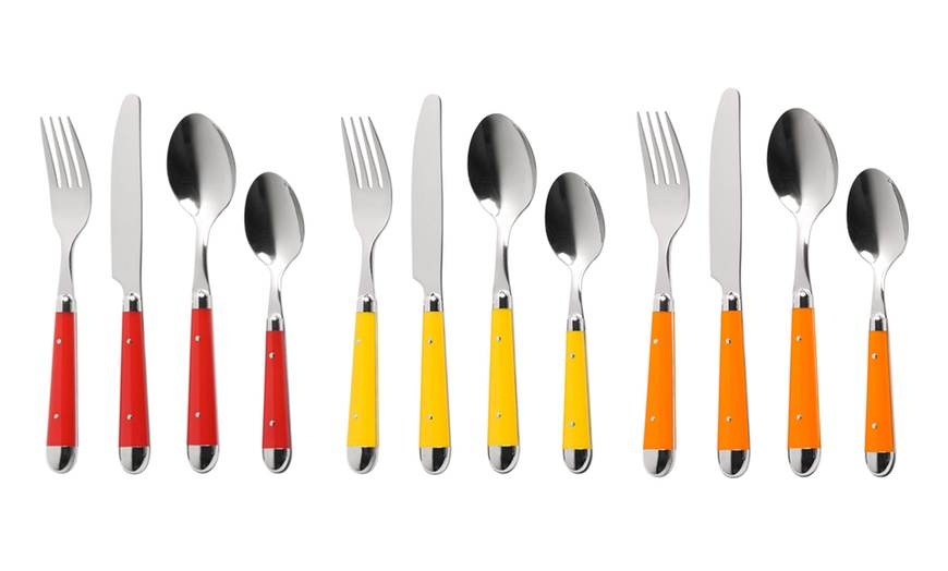 Image 2: Brasserie 16-Piece Cutlery Set