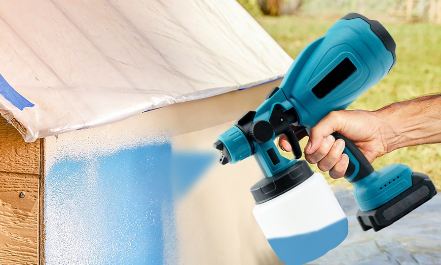 Image 2: Kabellose Farbspritzpistole