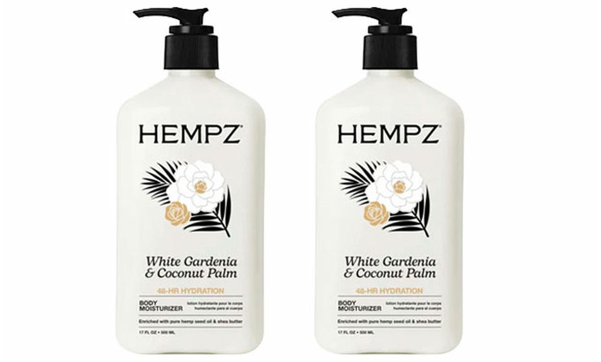 Image 38: Hempz Herbal Body Moisturizer Lotion 17oz each (2 or 3 Pack) 